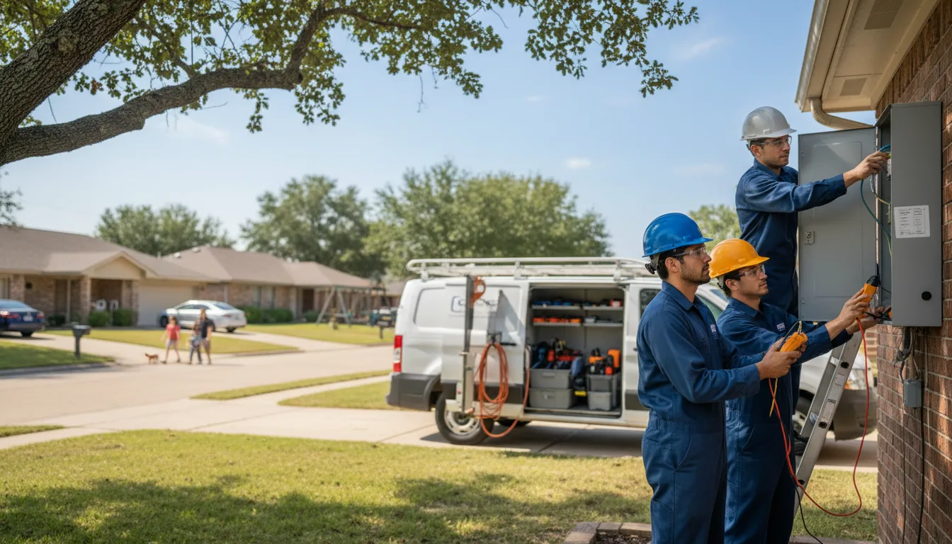 Certified electrician providing emergency electrical services in Cades, SC